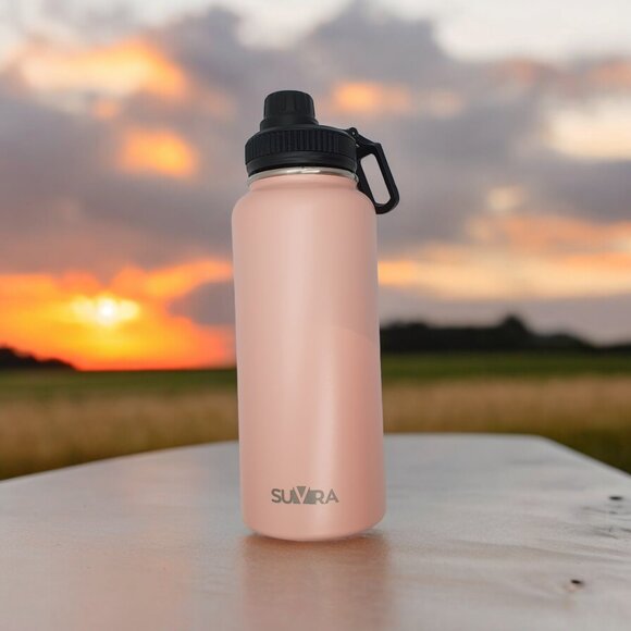 SUVIRA 32 oz Insulated Stainless Steel Sports Water Bottle - Picture 9 of 16